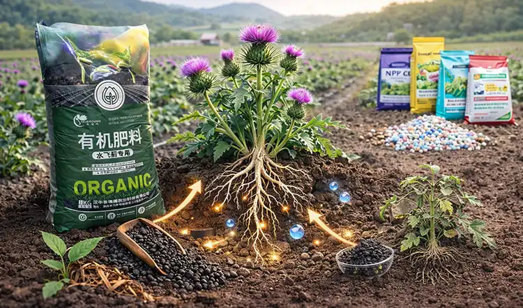 Comparing-Specialized-Fertilizer-with-General-Fertilizers-for-Milk-Thistle