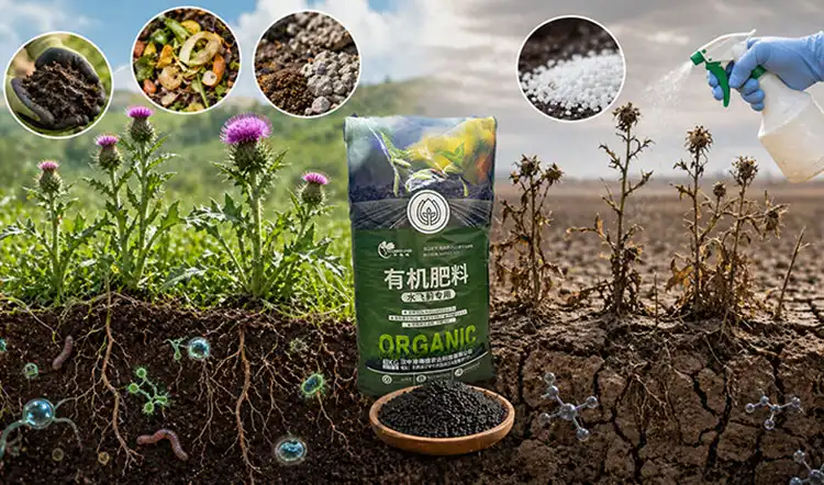 Organic-Fertilizer-vs-Chemical-Fertilizer-for-Thistle-Control Organic-Fertilizer-vs-Chemical-Fertilizer-for-Thistle-Control