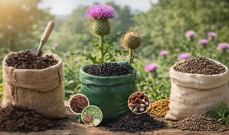 Comparing-Organic-Fertilizer-Options-for-Thistle Comparing-Organic-Fertilizer-Options-for-Thistle