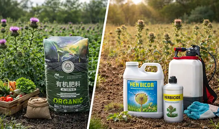 Comparing-Organic-Fertilizers-and-Chemical-Alternatives-for-Thistle-Management