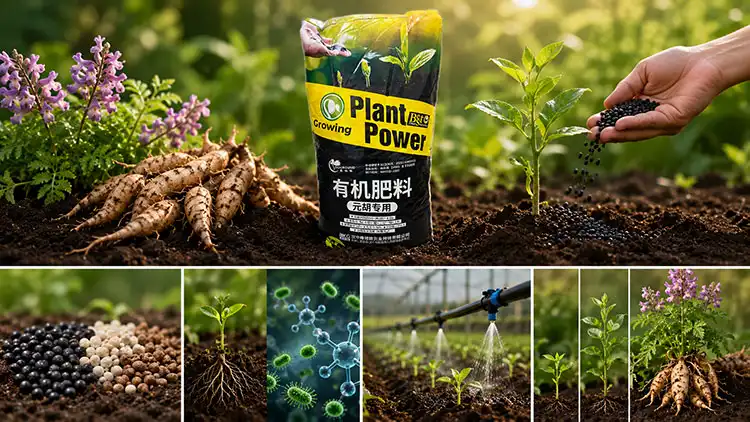 Comparing-Fertilizer-Types-for-Cordydalis-Tuber-Plants