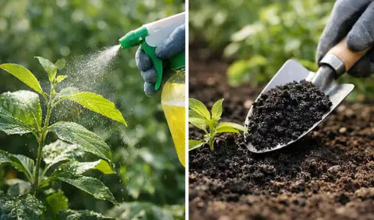 Foliar Fertilizer vs. Soil Fertilizer